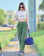 AirFlow Crossover Waist Wide-Leg Pants