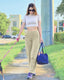 AirFlow Crossover Waist Wide-Leg Pants