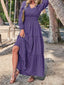 "Veloura" Tiered Maxi Dress