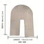 Oversized Belted Knit Cape