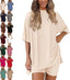 The Essential Oversized Tee & Biker Shorts Set