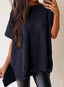 “Olive” Ribbed Tunic Knit