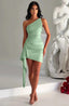 Eloria | One-Shoulder Ruched Mini Dress