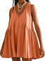 Nuvira | Sleeveless V-Neck Mini Sundress