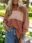 "Boardwalk Breeze" Striped Colorblock Top