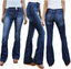Naomi High-Rise Stretch Flare Jeans
