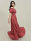 "Viola" Boho Tiered Maxi Dress