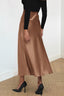 Florin | Satin Bias-Cut Midi Skirt