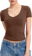 "Snatch Tee" Seamless Compression Top