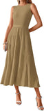 "Sienna" Ribbed Knit Midi Dress