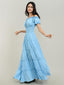 "Viola" Boho Tiered Maxi Dress
