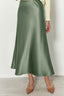 Florin | Satin Bias-Cut Midi Skirt