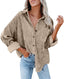 "Lottie" Oversized Corduroy Shirt