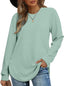 "Harper Luxe" Long Sleeve Tunic Top