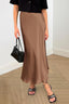 Florin | Satin Bias-Cut Midi Skirt