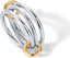 Infinity Spark Moissanite Ring