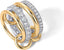 Infinity Spark Moissanite Ring