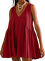 Nuvira | Sleeveless V-Neck Mini Sundress