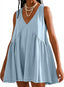Nuvira | Sleeveless V-Neck Mini Sundress