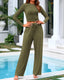 ElevateEase™ 2-Piece Ribbed Lounge Set