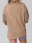 "Boardwalk Breeze" Striped Colorblock Top