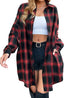 The "Hunter" Plaid Shacket Dress