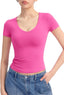 "Snatch Tee" Seamless Compression Top