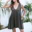 Nuvira | Sleeveless V-Neck Mini Sundress