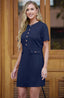 Velmorra | Elegant Slim Fit Pencil Work Dress
