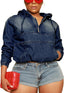 Koda | Denim Popover Hoodie