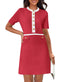 Velmorra | Elegant Slim Fit Pencil Work Dress