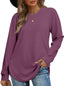 "Harper Luxe" Long Sleeve Tunic Top