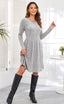 "Maeve" Knit Fit & Flare Dress