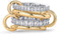 Infinity Spark Moissanite Ring