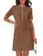 Velmorra | Elegant Slim Fit Pencil Work Dress