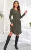"Maeve" Knit Fit & Flare Dress