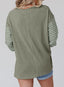 "Boardwalk Breeze" Striped Colorblock Top