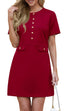 Velmorra | Elegant Slim Fit Pencil Work Dress