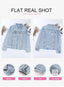 "Indie" Distressed Denim Shacket