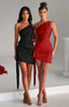 Eloria | One-Shoulder Ruched Mini Dress