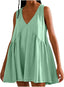 Nuvira | Sleeveless V-Neck Mini Sundress