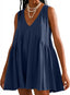 Nuvira | Sleeveless V-Neck Mini Sundress
