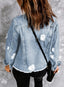 "Indie" Distressed Denim Shacket