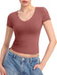 "Snatch Tee" Seamless Compression Top