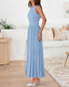 Zelivra | Sleeveless Maxi Dress with Pockets