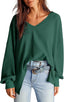"Harlow" Waffle Knit Oversized Sweater
