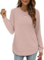"Harper Luxe" Long Sleeve Tunic Top