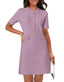 Velmorra | Elegant Slim Fit Pencil Work Dress