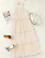 🌞 "Lola" Tiered Halter Dress