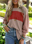 "Boardwalk Breeze" Striped Colorblock Top